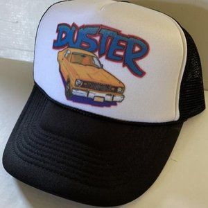 Retro MOPAR Vintage Plymouth Chrysler Duster Hat Trucker Cap Snapback Muscle Car